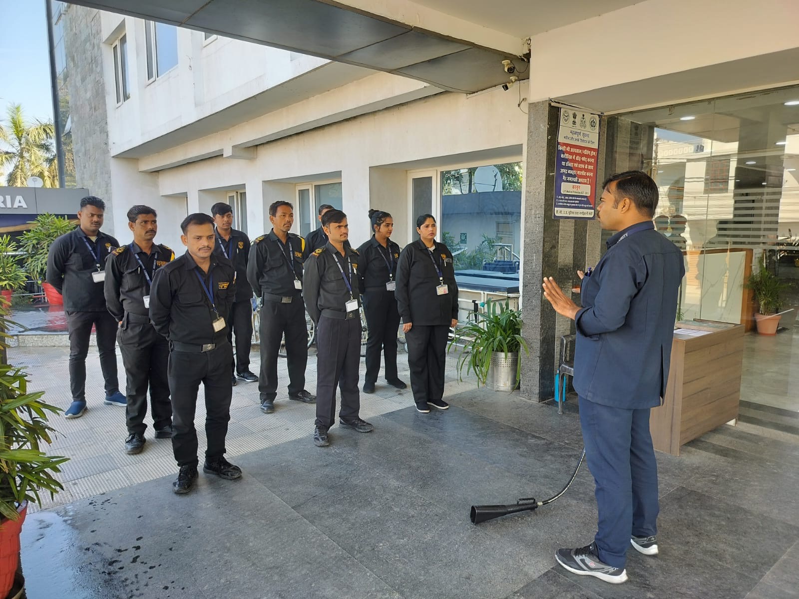 Site Security Briefing & Muster
