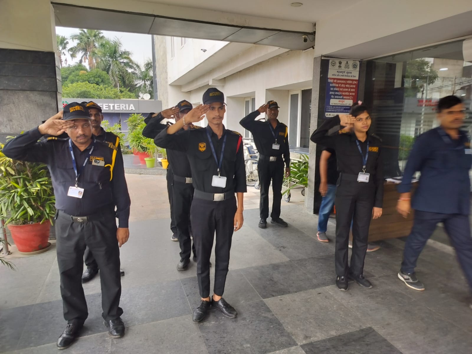 Corporate Front Desk Security